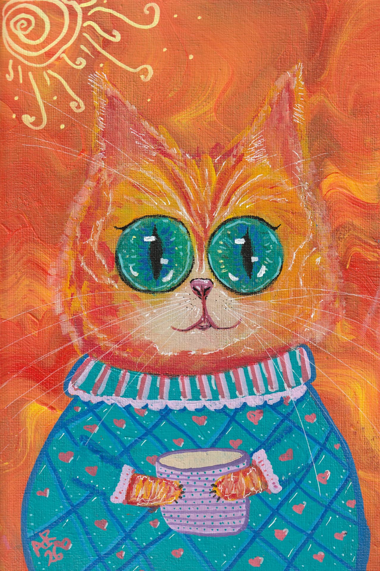 Gato naranja