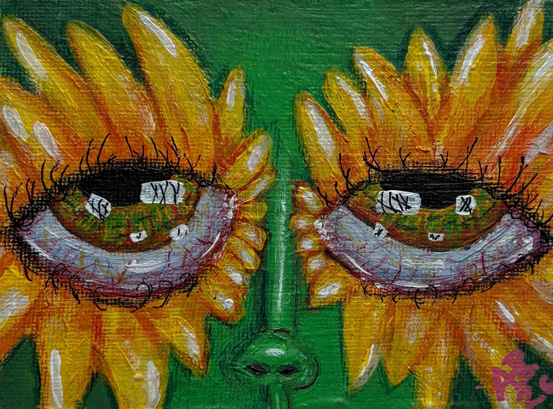 Print · Ojos de girasol