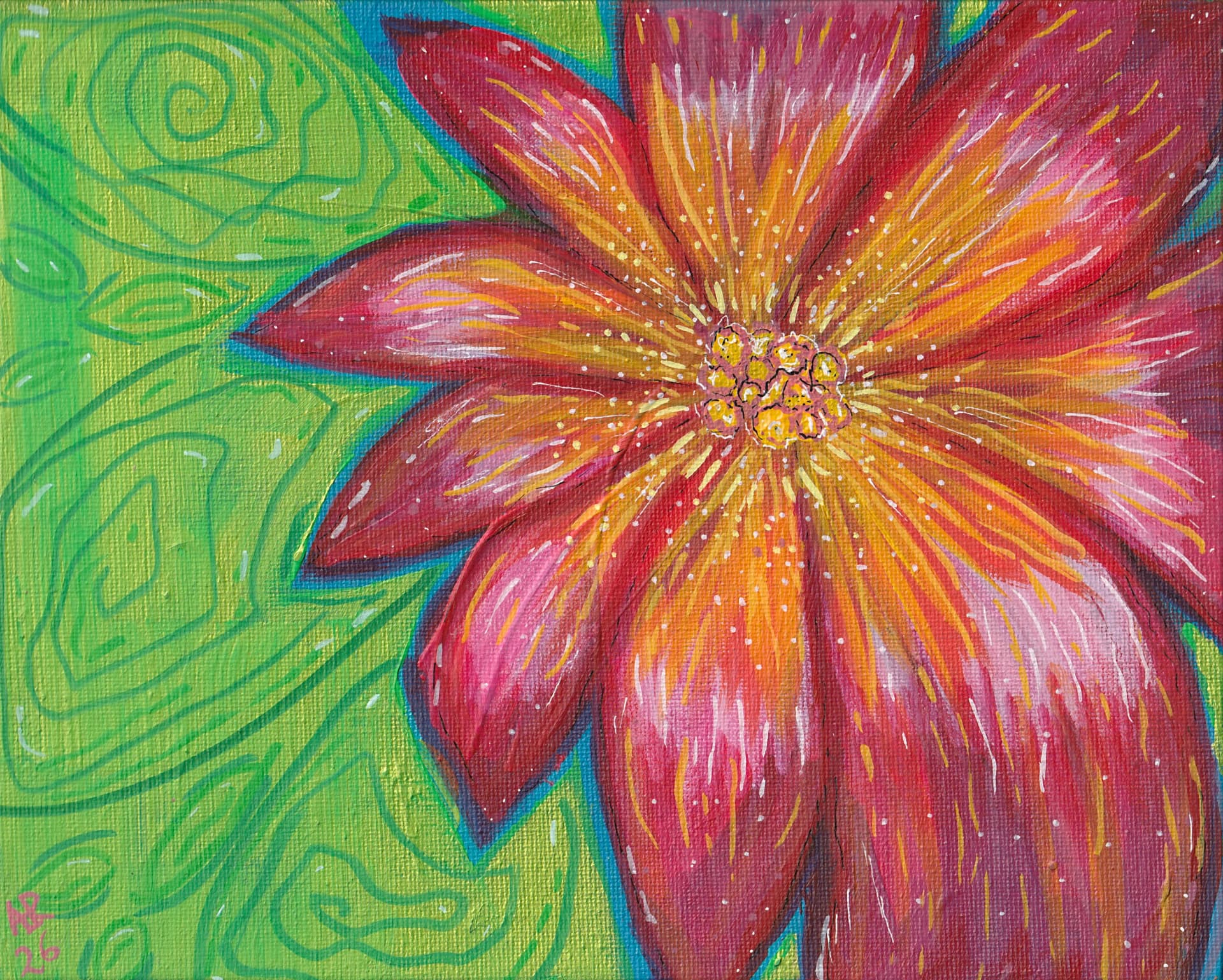 La gran flor